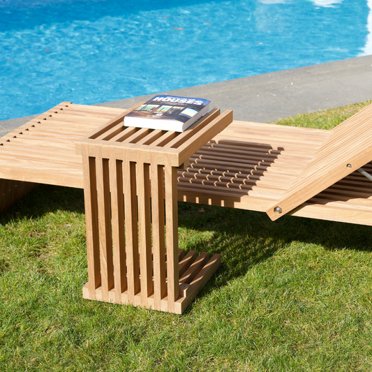 Bijzettafel Beauraing/Dion in Afromosia