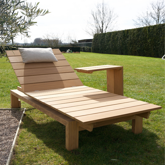 Bijzettafel Vencimont in Afromosia